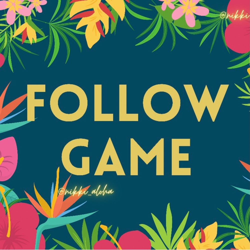 🌺LIKE 🌺FOLLOW 🌺 SHARE
🌊🍍FOLLOW GAME 🍍🌊 🌟 GOAL 100K 🌟 - Picture 1 of 3